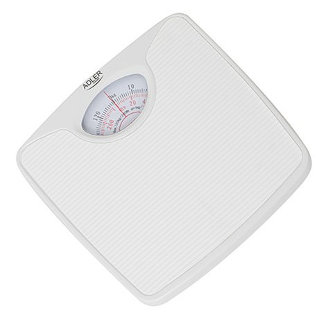 Adler | Mechanical bathroom scale | AD 8151w | Maximum weight (capacity) 130 kg | Accuracy 1000 g | White - 2
